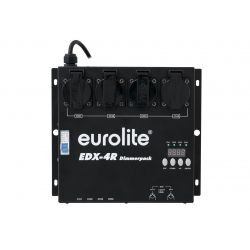 EUROLITE EDX-4R DIMMER 4 CANALES 4X 1150 W CANAL 4 CH DMX