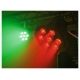 EUROLITE SLS-7HCL PARCAN LED RGBAW+UV 7 X 10 W DMX CON MANDO