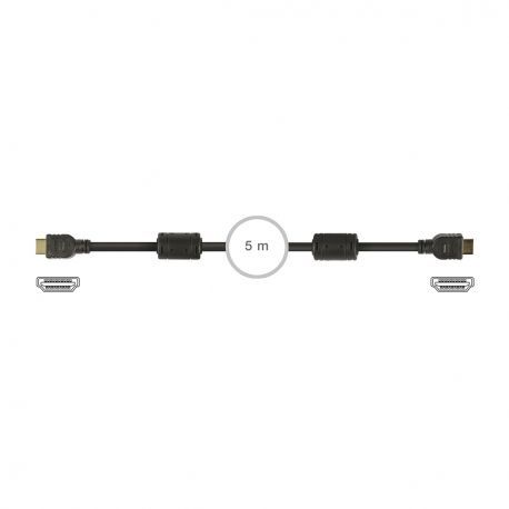 CABLE HDMI-HDMI 5 METROS COMPATIBLE 4K 2K FULL HD 24 AWG