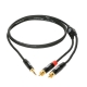 KLOTZ KY7-300 CABLE MINI JACK STEREO A 2 RCA 3 METROS PRO CABLE