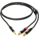 KLOTZ KY7-600 CABLE MINI JACK STEREO A 2 RCA 6 METROS PRO CABLE