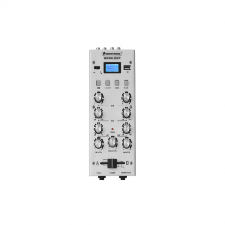 OMNITRONIC GNOME-202P MEZCLADOR 2 CANALES MP3 USB BLUETOOTH