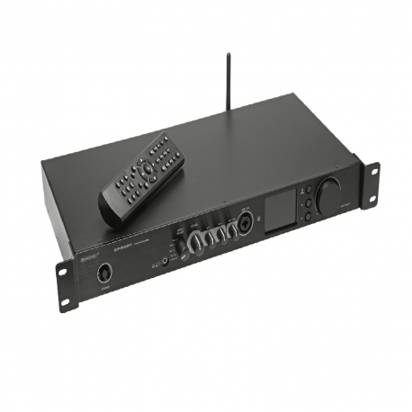 OMNITRONIC DJP-900NET AMPLIFICADOR 2X460W USB BLUETOOTH RADIO INTERNET