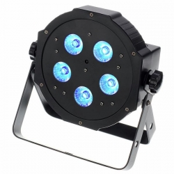 AMERICAN AUDIO MEGA-HEX-PAR PARCAN LED RGBWA UV 5X6WAT DMX AUTORUN