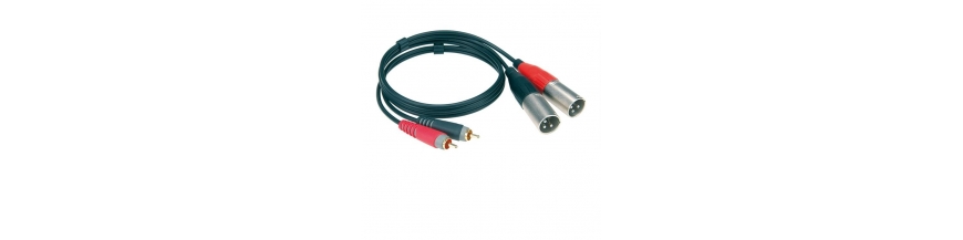Cables RCA-XLR