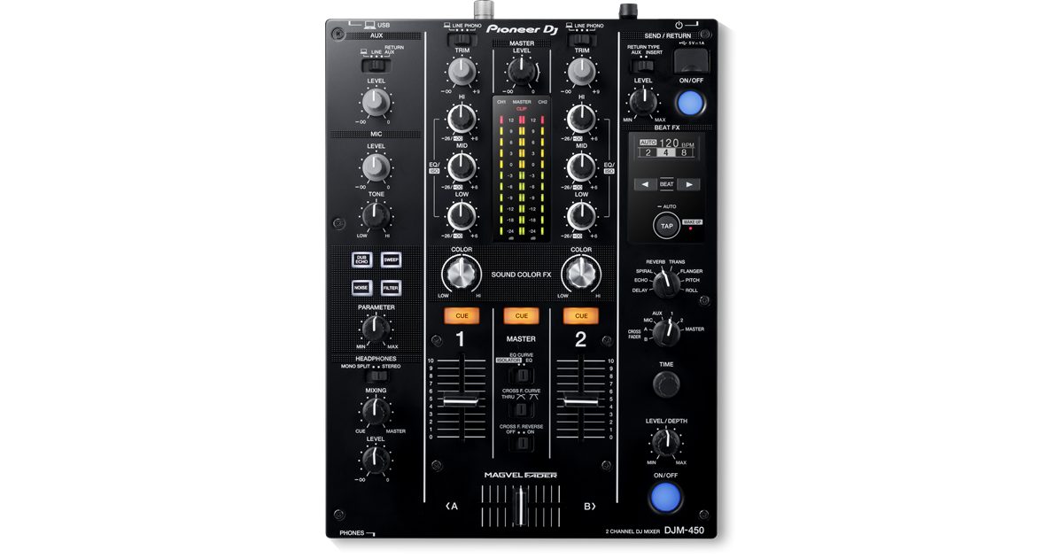 Pioneer DJM-450 mesa de mezclas DJ