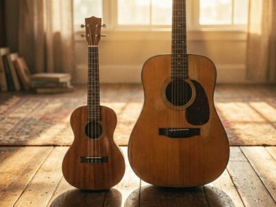 Ukelele vs guitarra: comparativa
